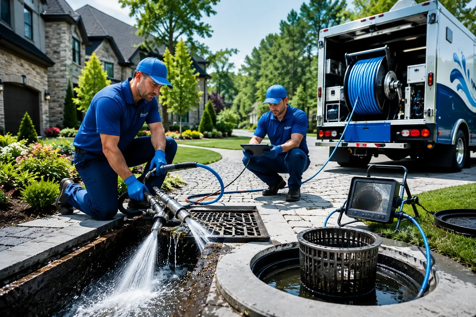 Local outdoor drain cleaning professionals in Graham, OK